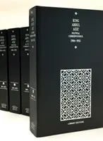 Re Abdul Aziz: Corrispondenza politica 1904-1953 4 volumi cartonati - King Abdul Aziz: Political Correspondence 1904-1953 4 Hardback Volume Set