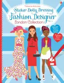 Adesivo Dolly Dressing Fashion Designer London Collection - Sticker Dolly Dressing Fashion Designer London Collection