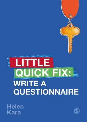 Scrivere un questionario: Piccola soluzione rapida - Write a Questionnaire: Little Quick Fix