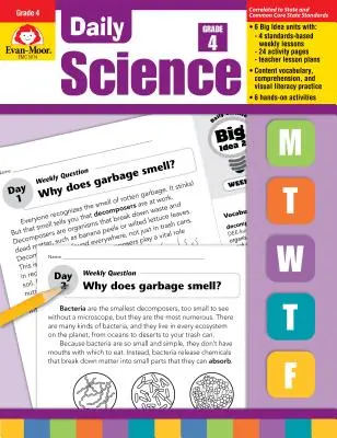 Scienze giornaliere Grade 4 - Daily Science Grade 4
