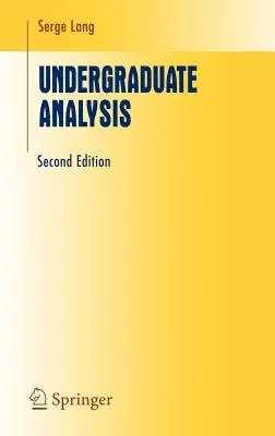 Analisi universitaria - Undergraduate Analysis