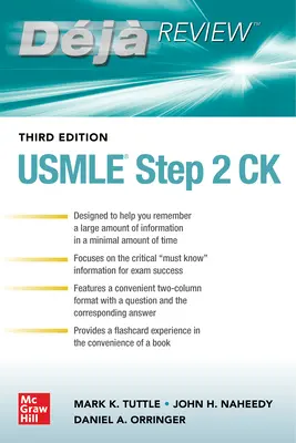 Revisione Deja: USMLE Step 2 Ck, terza edizione - Deja Review: USMLE Step 2 Ck, Third Edition