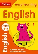 Collins Apprendimento Facile Età 3-5 -- Inglese Età 4-5: Nuova Edizione - Collins Easy Learning Age 3-5 -- English Ages 4-5: New Edition