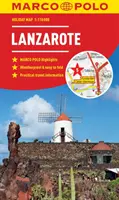 Lanzarote Marco Polo Mappa delle vacanze - Lanzarote Marco Polo Holiday Map