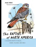I rapaci del Nord America: Un libro da colorare di aquile, falchi, falconi e gufi - The Raptors of North America: A Coloring Book of Eagles, Hawks, Falcons, and Owls