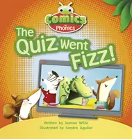 Fumetti Bug Club per l'apprendimento della fonetica Fase 3 Set 07 Il quiz è andato a ruba - Bug Club Comics for Phonics Reception Phase 3 Set 07 The Quiz Went Fizz