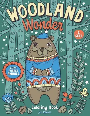 Meraviglia del bosco: Libro da colorare sugli animali della foresta - Woodland Wonder: Cozy Forest Animals Coloring Book