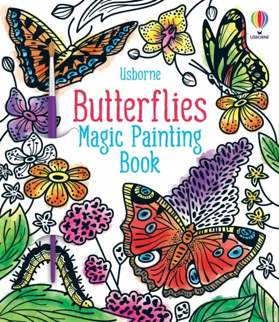 Libro di pittura magica sulle farfalle - Butterflies Magic Painting Book