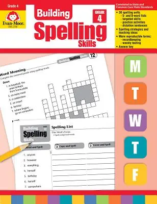 Costruire le abilità ortografiche Grado 4 - Building Spelling Skills Grade 4