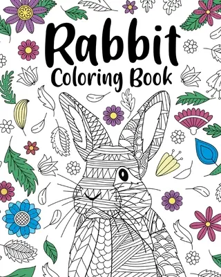 Libro da colorare sul coniglio - Rabbit Coloring Book