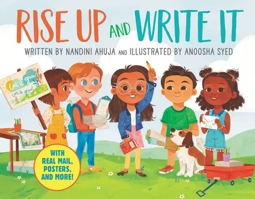 Alzati e scrivilo: Con posta reale, manifesti e molto altro! - Rise Up and Write It: With Real Mail, Posters, and More!