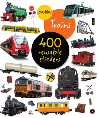 Adesivi oculari: Treni - Eyelike Stickers: Trains