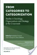 Dalle categorie alla categorizzazione: Studi di Sociologia, Organizzazioni e Strategia al bivio - From Categories to Categorization: Studies in Sociology, Organizations and Strategy at the Crossroads