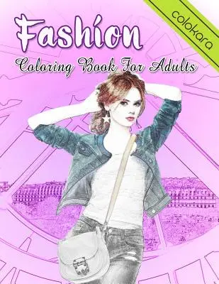 Libro da colorare sulla moda per adulti: Un libro da colorare in scala di grigi per adulti con bellissimi abiti per rilassarsi e alleviare lo stress - Fashion Coloring Book for Adults: An Adult Grayscale Coloring Book with Beautiful Dresses for Relaxing and Stress Relieving