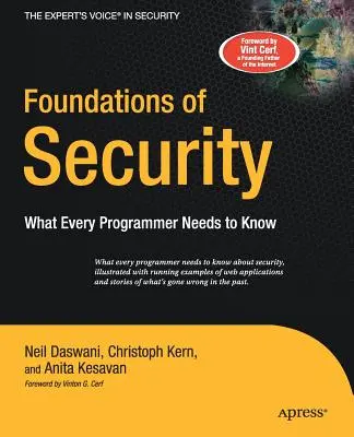 Fondamenti di sicurezza: Quello che ogni programmatore deve sapere - Foundations of Security: What Every Programmer Needs to Know