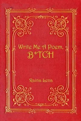 Scrivimi una poesia, puttana - Write Me a Poem, B*tch