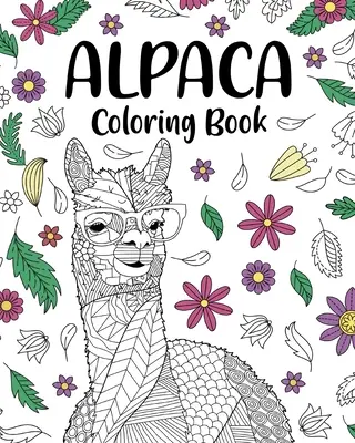 Libro da colorare sugli alpaca - Alpaca Coloring Book