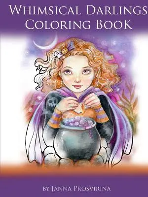 Libro da colorare dei tesori stravaganti - Whimsical Darlings Coloring Book