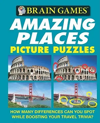 Giochi per il cervello - Puzzle di immagini: Luoghi incredibili - Quante differenze riesci a trovare mentre aumenti le tue conoscenze di viaggio? - Brain Games - Picture Puzzles: Amazing Places - How Many Differences Can You Spot While Boosting Your Travel Trivia?