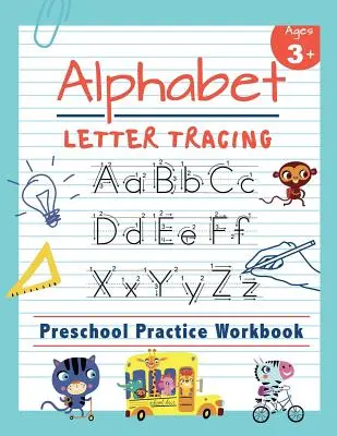 Libro di esercizi per la scuola dell'infanzia per tracciare le lettere dell'alfabeto: Imparare a tracciare le lettere e le parole chiave: libro essenziale di lettura e scrittura per la scuola materna, elementare e media. - Alphabet Letter Tracing Preschool Practice Workbook: Learn to Trace Letters and Sight Words Essential Reading And Writing Book for Pre K, Kindergarten