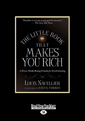 Il piccolo libro che ti rende ricco: una formula comprovata per battere il mercato e investire nella crescita (stampa grande 16pt) - The Little Book That Makes You Rich: A Proven Market-Beating Formula for Growth Investing (Large Print 16pt)