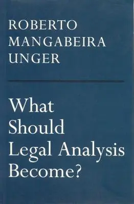 Cosa dovrebbe diventare l'analisi giuridica? - What Should Legal Analysis Become?
