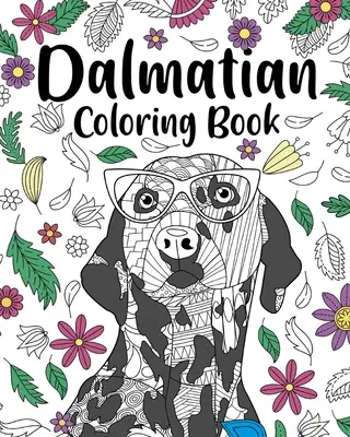 Libro da colorare del dalmata - Dalmatian Coloring Book