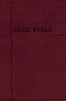 Niv, Bibbia regalo premium, pelle di cuoio, borgogna, edizione a lettere rosse, stampa comfort - Niv, Premium Gift Bible, Leathersoft, Burgundy, Red Letter Edition, Comfort Print