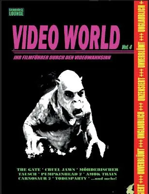 Grindhouse Lounge: Video World Vol. 4 - La vostra guida cinematografica attraverso la follia video...: Con recensioni retro di Gate - The Subterraneans, M - Grindhouse Lounge: Video World Vol. 4 - Ihr Filmfhrer durch den Videowahnsinn...: Mit den Retro-Reviews zu Gate - Die Unterirdischen, M