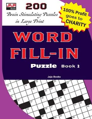 Libro puzzle di parole da riempire 2 - WORD FILL-IN Puzzle Book 2