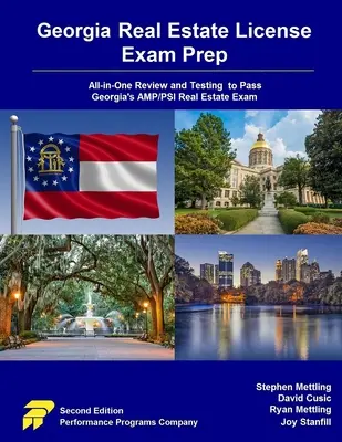 Preparazione all'esame per la licenza immobiliare in Georgia: Revisione e test all-in-one per superare l'esame immobiliare AMP/PSI della Georgia - Georgia Real Estate License Exam Prep: All-in-One Review and Testing to Pass Georgia's AMP/PSI Real Estate Exam