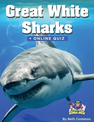 Libro di attività sullo squalo bianco per bambini dai 4 agli 8 anni - Great White Shark Activity Book for ages 4-8 years of age