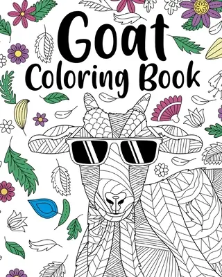 Libro da colorare sulla capra - Goat Coloring Book