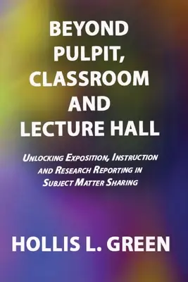 OLTRE IL PULPITO, L'AULA E LA SALA DI LETTURA - BEYOND PULPIT, CLASSROOM and LECTURE HALL