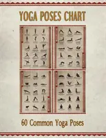 Grafico delle posizioni yoga: Grafico / mini poster con 60 comuni posizioni di Hatha Yoga / Asana in sanscrito e inglese - Yoga Poses Chart: Chart / Mini Poster With 60 Common Hatha Yoga Poses / Asanas in Sanskrit and English