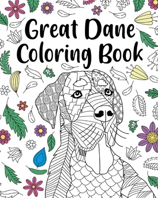 Alano da colorare - Great Dane Coloring Book