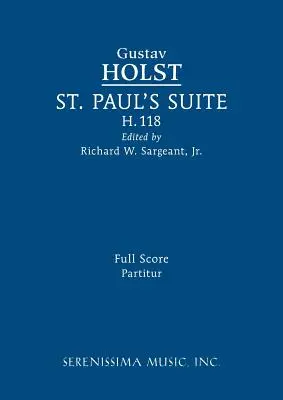 Suite di San Paolo, H.118: partitura completa - St. Paul's Suite, H.118: Full score