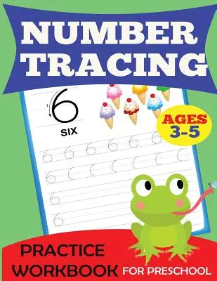 Quaderno di esercizi per rintracciare i numeri - Number Tracing Practice Workbook