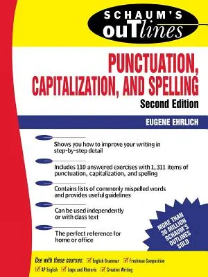 Schema di Schaum di punteggiatura, capitalizzazione e ortografia - Schaum's Outline of Punctuation, Capitalization & Spelling