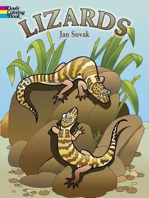 Libro da colorare sulle lucertole - Lizards Coloring Book