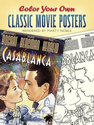 Colora i tuoi poster di film classici - Color Your Own Classic Movie Posters