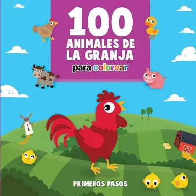 100 animali del giardino da colorare: Libro per bambini da colorare - 100 Animales de la Granja Para Colorear: Libro Infantil para Pintar