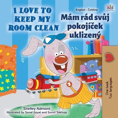 Amo tenere pulita la mia stanza (Libro bilingue inglese-ceco per bambini) - I Love to Keep My Room Clean (English Czech Bilingual Children's Book)