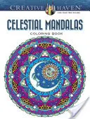Libro da colorare Mandala Celestiali Creative Haven - Creative Haven Celestial Mandalas Coloring Book
