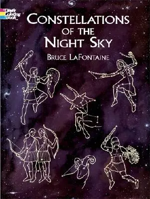 Libro da colorare sulle costellazioni del cielo notturno - Constellations of the Night Sky Coloring Book