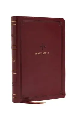 NRSV, Alkitab Katolik, Cetak Besar Standar, Kulit Lembut, Merah, Cetak Nyaman: Kitab Suci - Nrsv, Catholic Bible, Standard Large Print, Leathersoft, Red, Comfort Print: Holy Bible