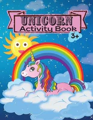 Libro di attività dell'unicorno: Libro di attività da colorare per bambini Libro di attività con pennarelli per bambini di età compresa tra i 3 e i 4-8 anni Libro di lavoro dei labirinti per ragazze e ragazzi Gioco F - Unicorn Activity Book: Children Activity Coloring Book Dot Markers Activity Book for Kids Ages 3 4-8 Mazes Workbook for Girls and Boys Game F