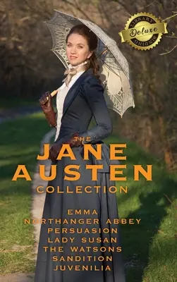 La collezione di Jane Austen: Emma, L'Abbazia di Northanger, Persuasione, Lady Susan, I Watson, Sandition e i Juvenilia completi (Deluxe Library Bind) - The Jane Austen Collection: Emma, Northanger Abbey, Persuasion, Lady Susan, The Watsons, Sandition and the Complete Juvenilia (Deluxe Library Bind