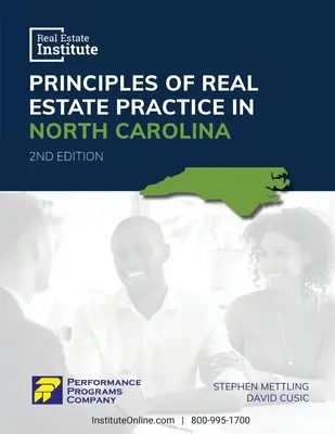 Principi di pratica immobiliare nella Carolina del Nord - Edizione dell'Istituto Immobiliare - Principles of Real Estate Practice in North Carolina - Real Estate Institute Edition