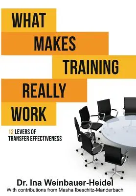 Cosa fa funzionare davvero la formazione: 12 leve di efficacia del trasferimento - What Makes Training Really Work: 12 Levers of Transfer Effectiveness